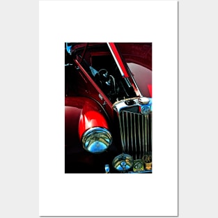MG TA Classic Motor Car Posters and Art